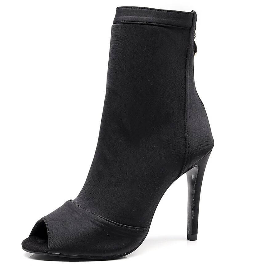 Pleaser Delight-600-12 Sexy Peep Toe Booties | OtherWorld Shoes